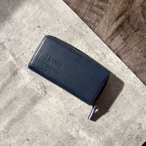 Ted Baker Navy Wallet